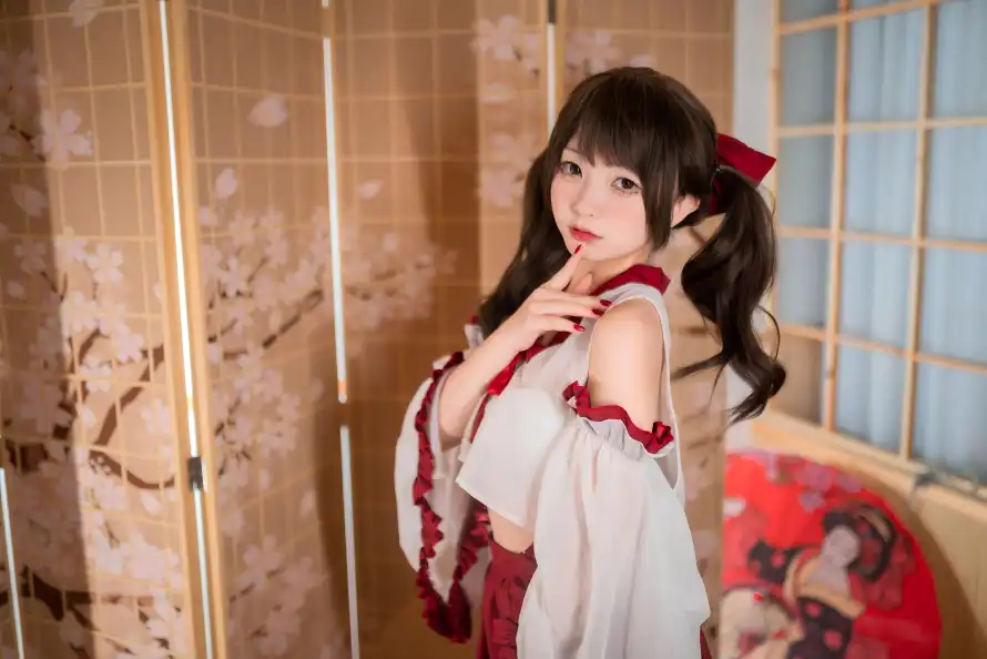 4k和风壁纸 - 美女 - 双马尾 - 巫女服「哲风壁纸」 4k和风壁纸 - 美女 - 双马尾 - 巫女服「哲风壁纸」