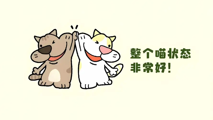 2k击掌壁纸-励志 - 卡通-可爱「哲风壁纸」
