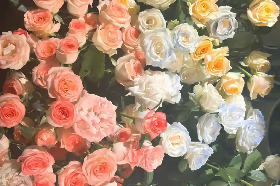 3k植物壁纸-盛开 - 绿叶-花卉「哲风壁纸」