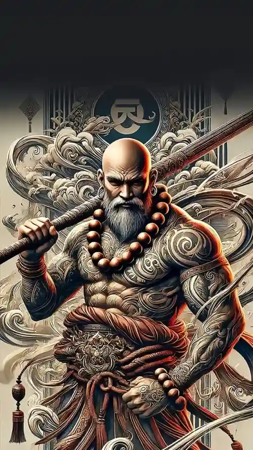 4k佛珠壁纸 - 古风 - 和尚 - 国风「哲风壁纸」