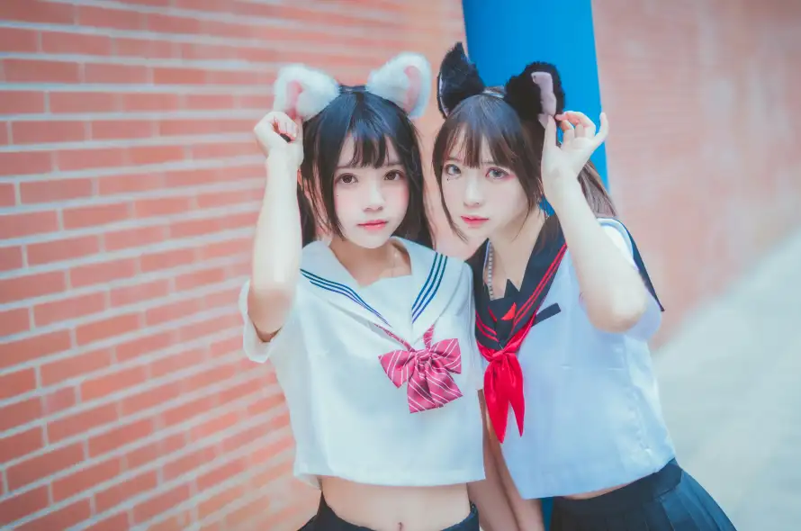 8k可爱壁纸-少女 - 户外-日系「哲风壁纸」