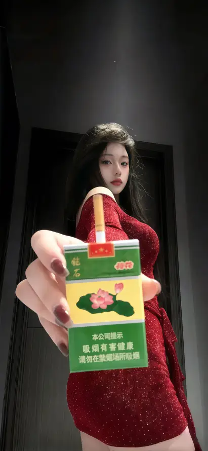 4k发烟壁纸 - 美女 - 长发 - 露肩「哲风壁纸」