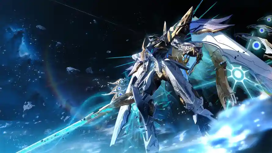 2k宇宙壁纸-战斗 - 星空-机甲「哲风壁纸」