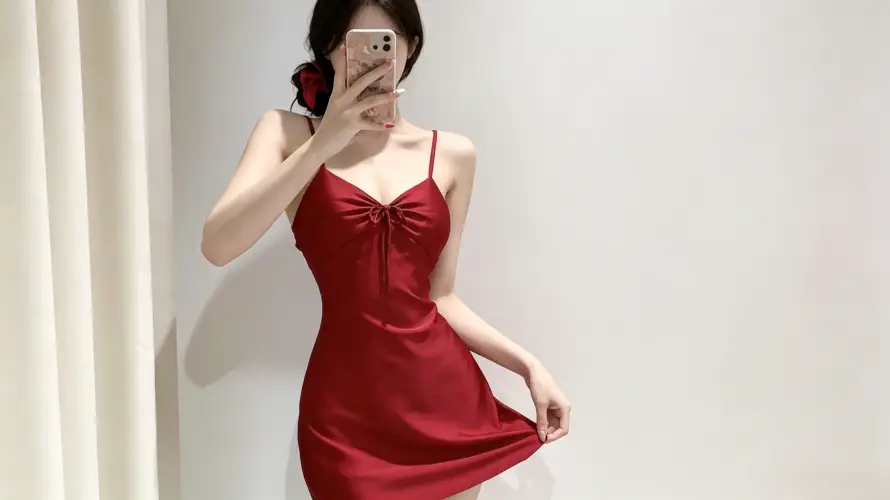 3k好看壁纸-美女 - 修身裙-氛围感「哲风壁纸」