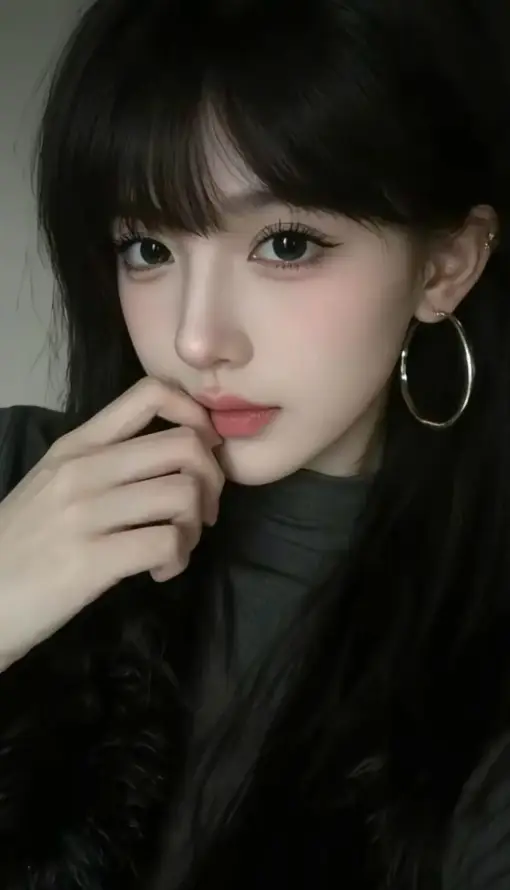 4k人像壁纸 - 红唇 - 美女 - Ios「哲风壁纸」