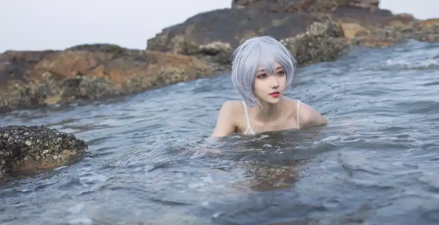 4k水边壁纸-海水 - 海边-礁石「哲风壁纸」