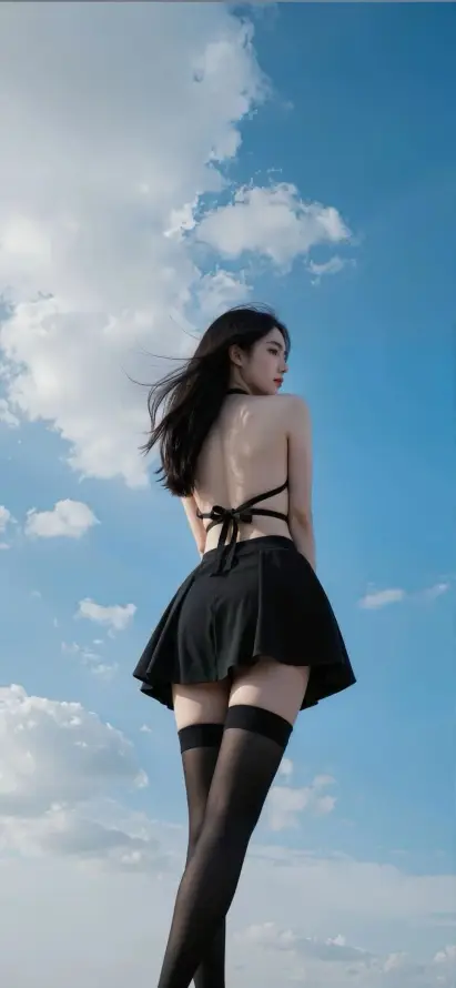 4k性感壁纸 - 户外 - 美女 - 美腿「哲风壁纸」