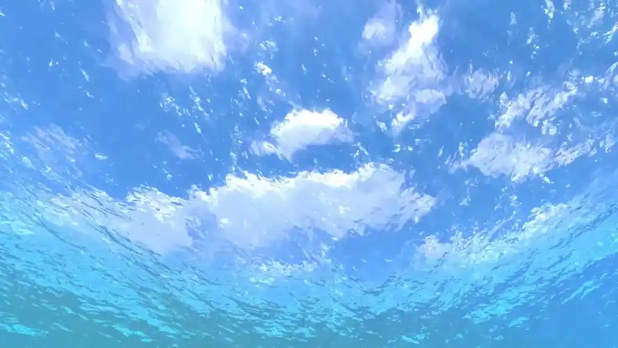 2k大海壁纸-晴空 - 水面-海水「哲风壁纸」