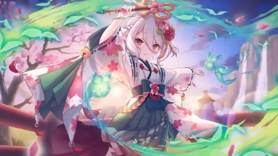 2k和服壁纸-少女 - 日系-樱花「哲风壁纸」
