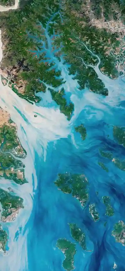 4k小岛壁纸 - 植被 - 海岸 - 海景「哲风壁纸」