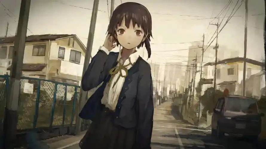 2k住宅壁纸-制服 - 小巷-日系「哲风壁纸」