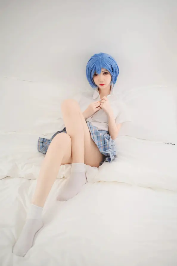 4k居家壁纸 - 白袜 - 凌波丽 - 美少女「哲风壁纸」