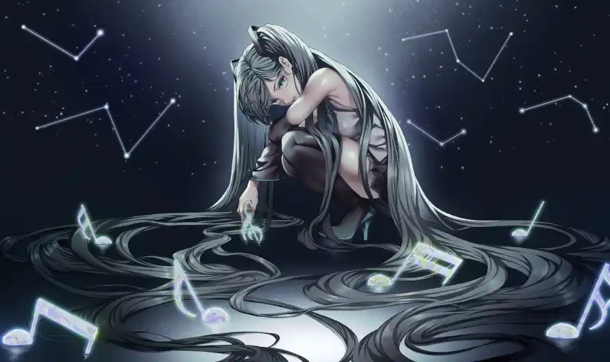 2k光影壁纸-动漫 - 少女-星座「哲风壁纸」