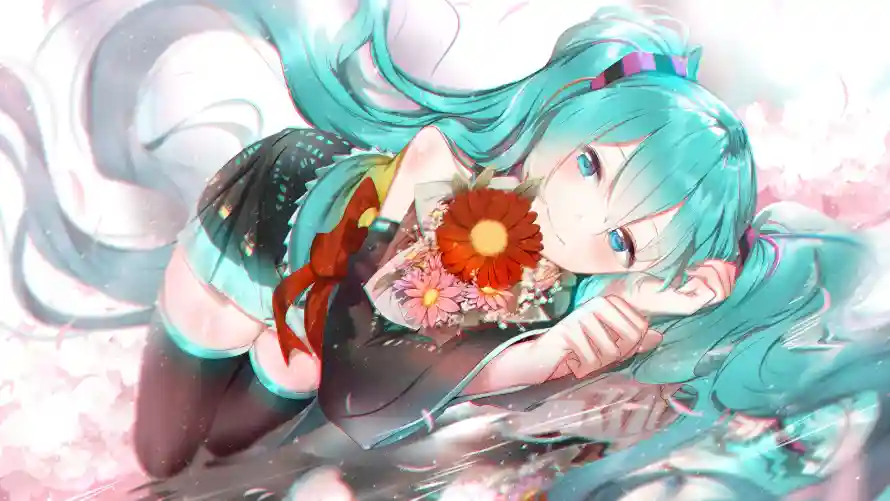 2k动漫壁纸-半身 - 少女-插画「哲风壁纸」