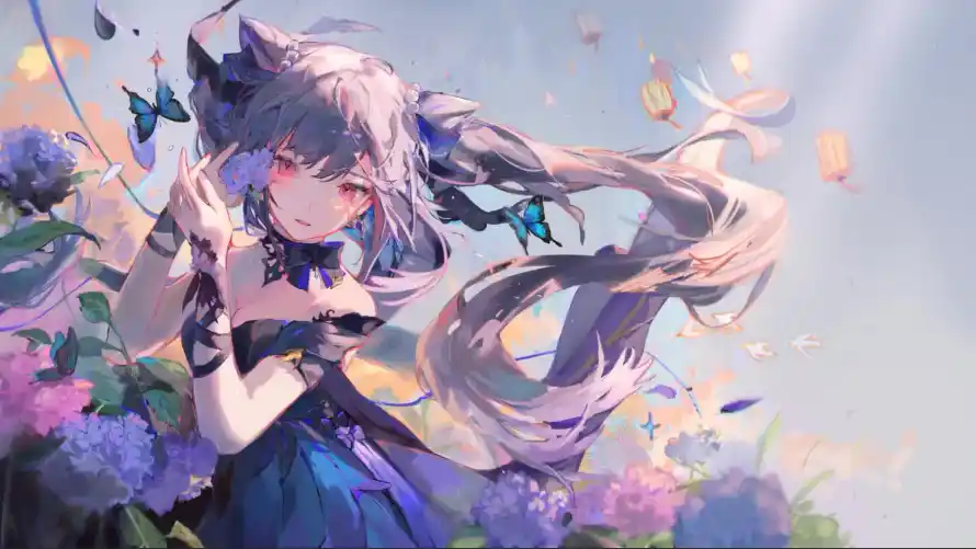 2k刻晴壁纸-原神 - 少女-猫耳「哲风壁纸」