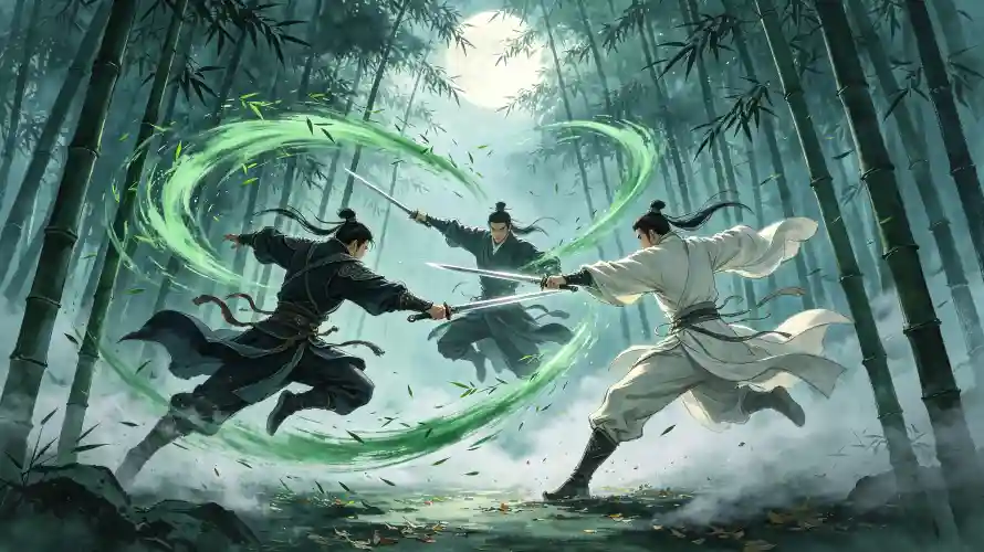 3k佩剑壁纸-剑客 - 剑气-古装「哲风壁纸」