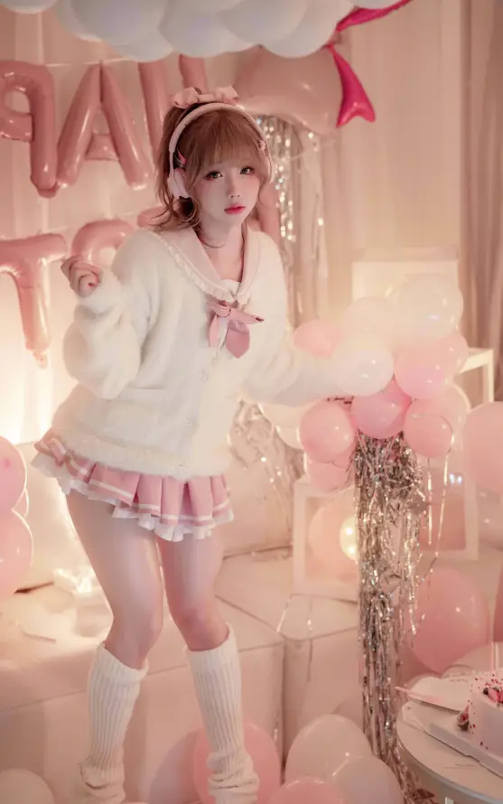 4k发箍壁纸 - 可爱 - 室内 - 少女「哲风壁纸」