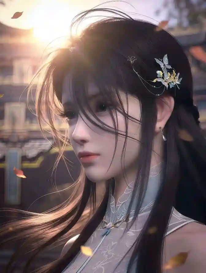 4k3D壁纸 - 发饰 - 古装 - 古风「哲风壁纸」