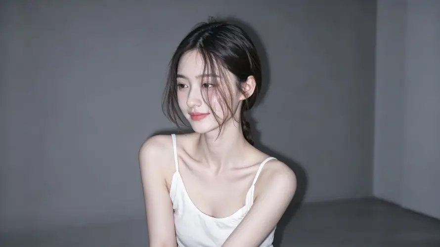 3k侧脸壁纸-写真 - 好看-极简「哲风壁纸」