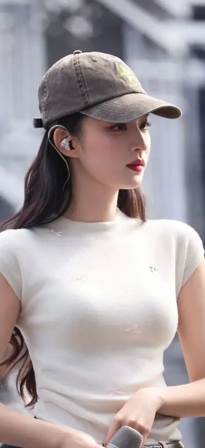 4k侧颜壁纸 - 性感 - 红唇 - 美女「哲风壁纸」