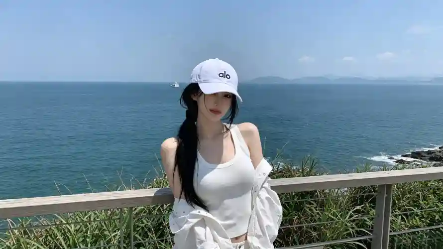 3k大海壁纸-好看 - 栏杆-海边「哲风壁纸」
