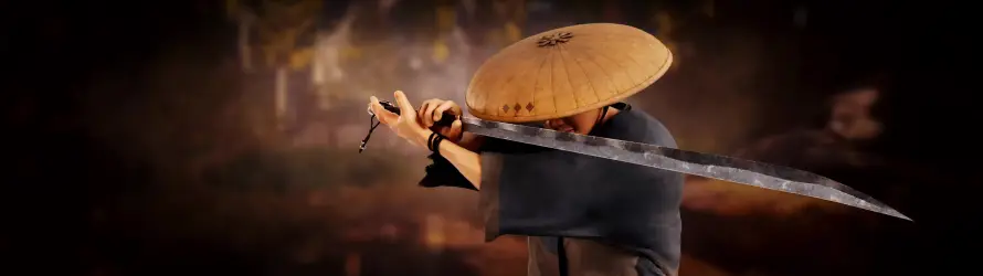 4k战斗壁纸-武士 - 长刀-冷兵器「哲风壁纸」