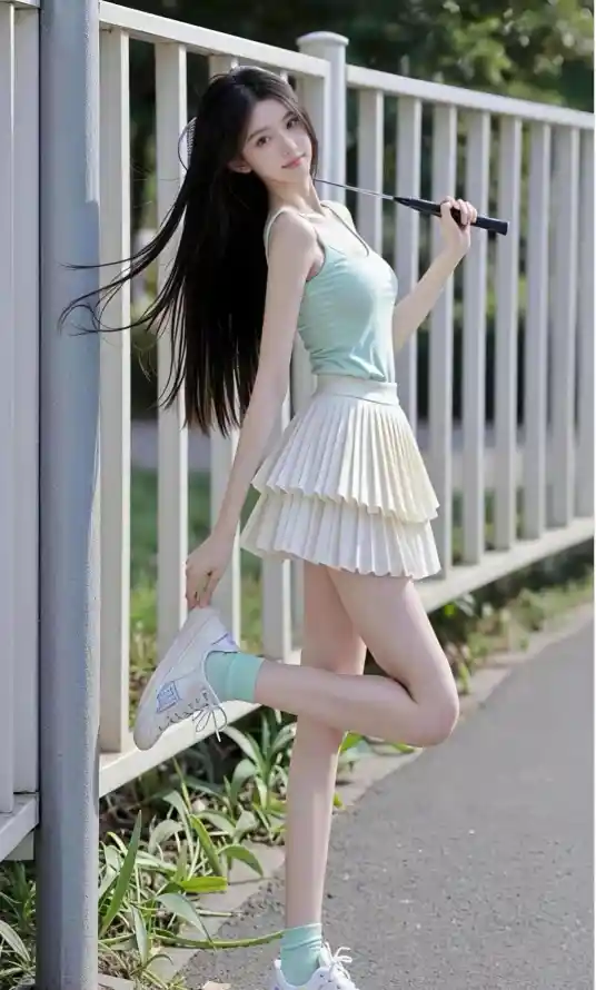 4k吊带壁纸 - 好看 - 少女 - 户外「哲风壁纸」