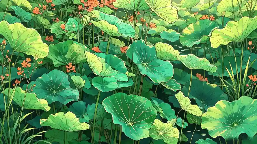 3k夏天壁纸-好看 - 插画-植物「哲风壁纸」
