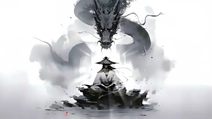 4k云雾壁纸-仙侠 - 侠客-古风「哲风壁纸」