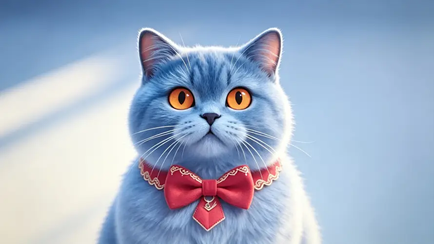 4k可爱壁纸-猫 - 圆脸-宠物「哲风壁纸」