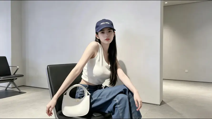 3k好看壁纸-室内 - 座椅-美女「哲风壁纸」