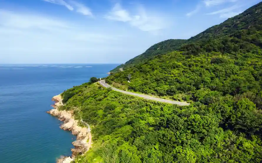 5k大海壁纸-山林 - 山脉-岩石「哲风壁纸」