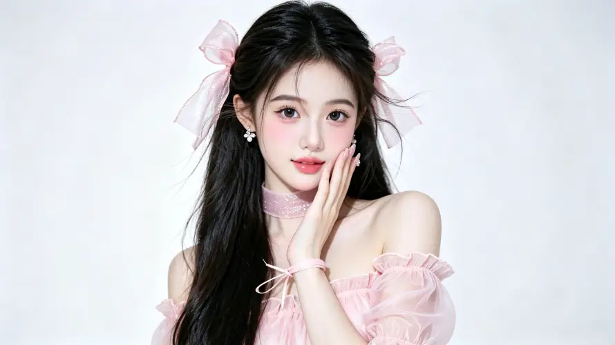 3k好看壁纸-少女 - 温柔-甜美「哲风壁纸」