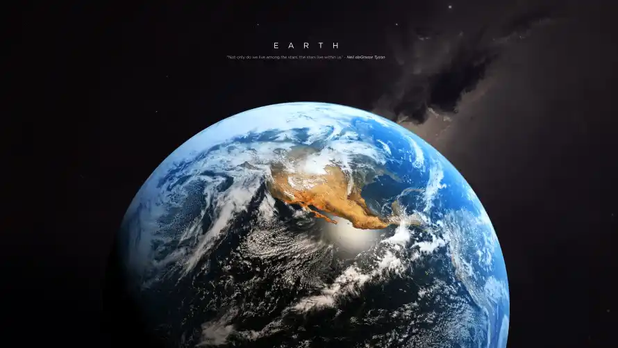 4k云层壁纸-地球 - 天体-太空「哲风壁纸」