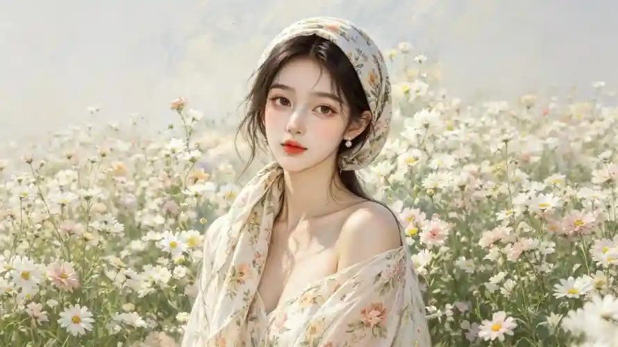 3k好看壁纸-少女 - 户外-治愈「哲风壁纸」