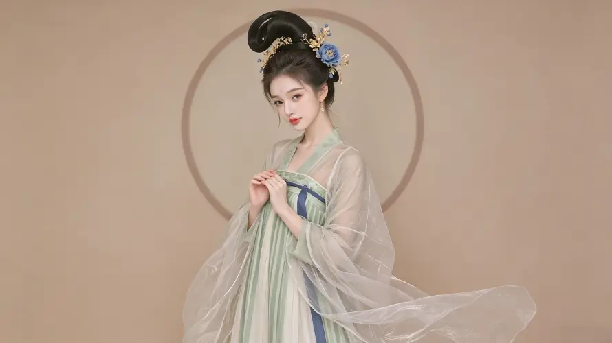 3k发饰壁纸-古风 - 国风-好看「哲风壁纸」