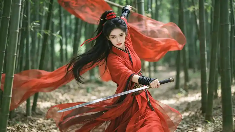 3k侠女壁纸-古装 - 古风-女性「哲风壁纸」