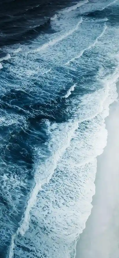 4k沙滩壁纸 - 浪花 - 海景 - 海水「哲风壁纸」