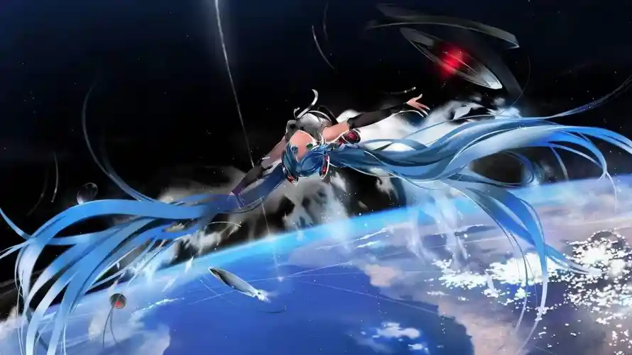 2k初音壁纸-地球 - 太空-宇宙「哲风壁纸」