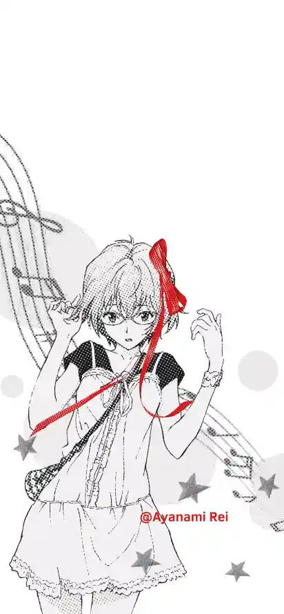 4k可爱壁纸 - 少女 - 手绘 - 星星「哲风壁纸」