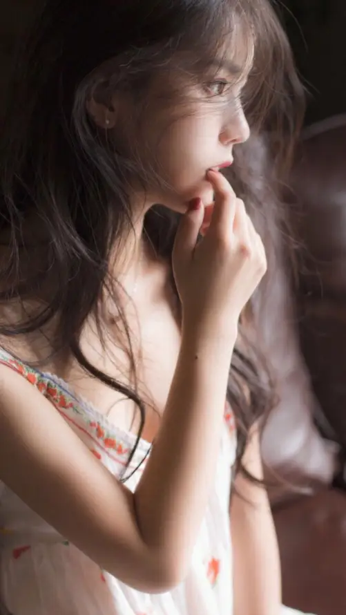4k侧脸壁纸 - 写真 - 少女 - 居家「哲风壁纸」