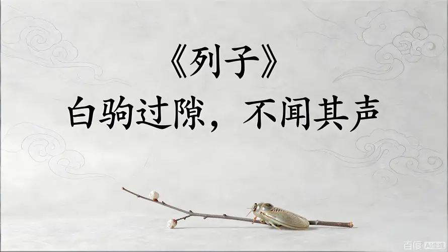 5k列子壁纸-古文 - 名言-国风「哲风壁纸」