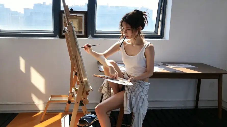 3k休闲壁纸-女生 - 好看-治愈「哲风壁纸」