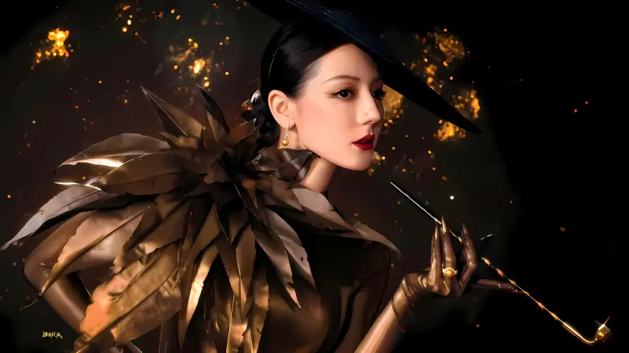 2k写真壁纸-女性 - 时尚-明星「哲风壁纸」