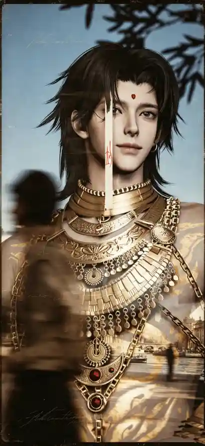 4k古风壁纸 - 武侠 - 游戏 - 竹叶「哲风壁纸」