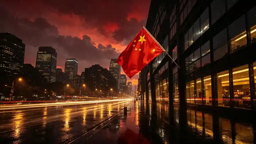 3k光轨壁纸-城市 - 街景-雨夜「哲风壁纸」