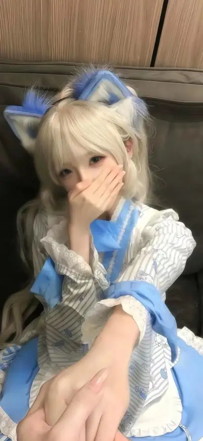 4k兽耳壁纸 - 头像 - 少女 - 捂脸「哲风壁纸」