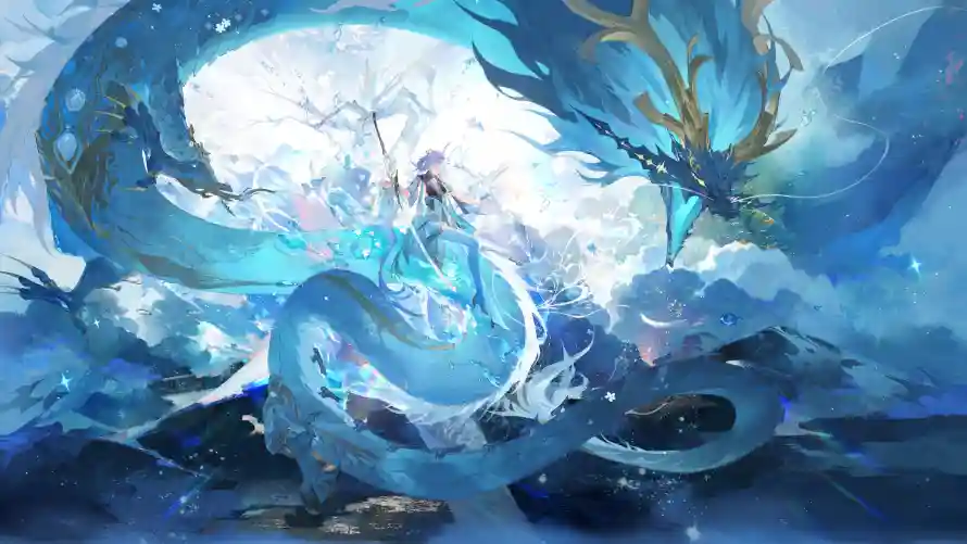 4k今汐壁纸-龙 - 动漫-幻想「哲风壁纸」