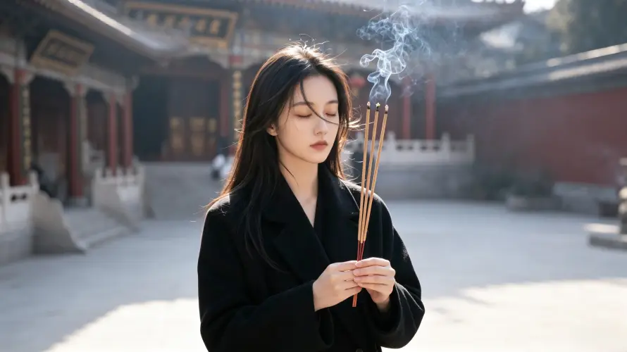 3k在在壁纸-好好 - 寺庙-少女「哲风壁纸」
