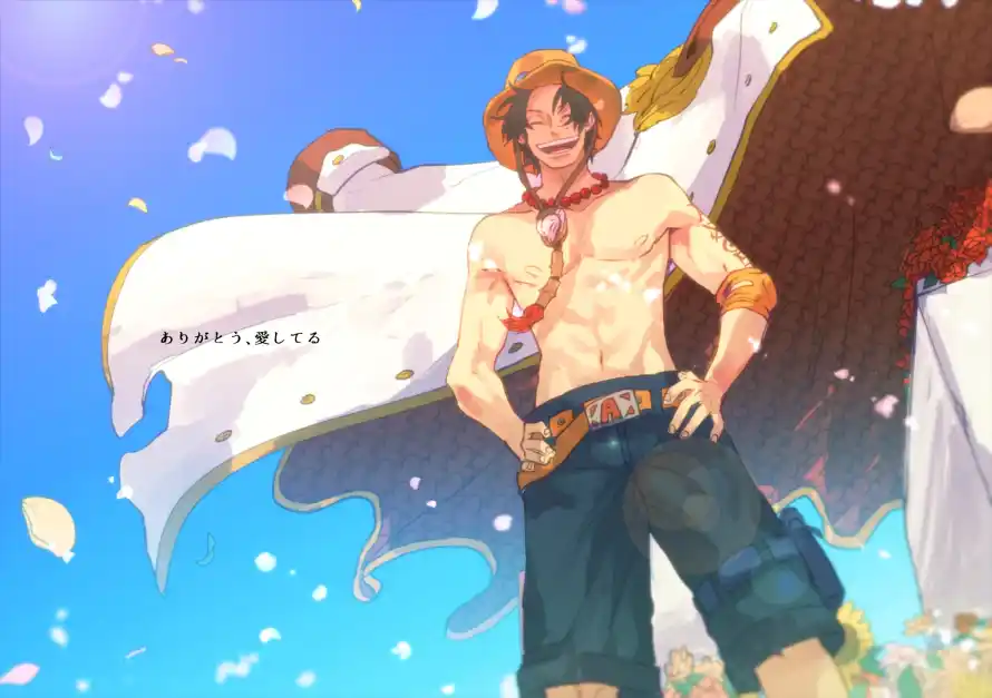 2k围巾壁纸-艾斯 - 花瓣-ACE「哲风壁纸」